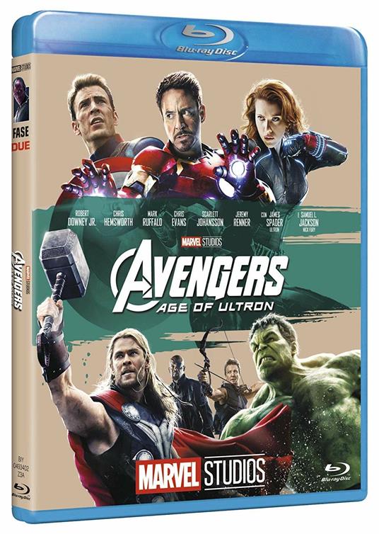 Avengers. Age of Ultron di Joss Whedon - Blu-ray