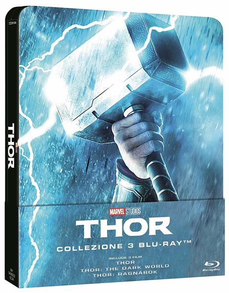 Thor. La collezione completa. Con Steelbook (3 Blu-ray) di Kenneth Branagh,Alan Taylor,Taika Waititi