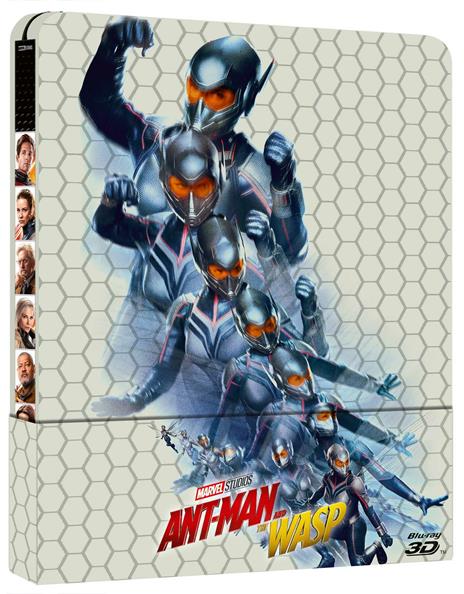 Ant-Man and the Wasp. Con Steelbook (Blu-ray + Blu-ray 3D) di Peyton Reed - Blu-ray + Blu-ray 3D
