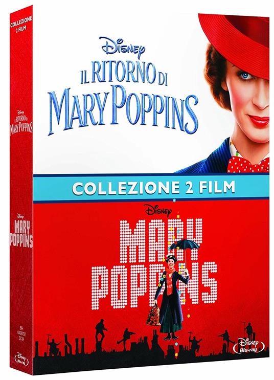 Cofanetto Mary Poppins (2 Blu-ray) di Rob Marshall,Robert Stevenson