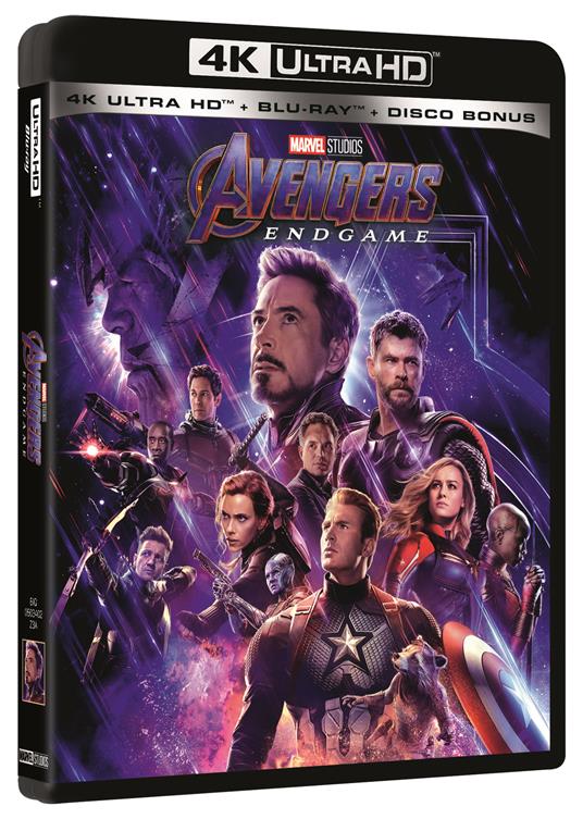 Avengers. Endgame (Blu-ray + Blu-ray 4K Ultra HD) di Anthony Russo,Joe Russo - Blu-ray + Blu-ray Ultra HD 4K