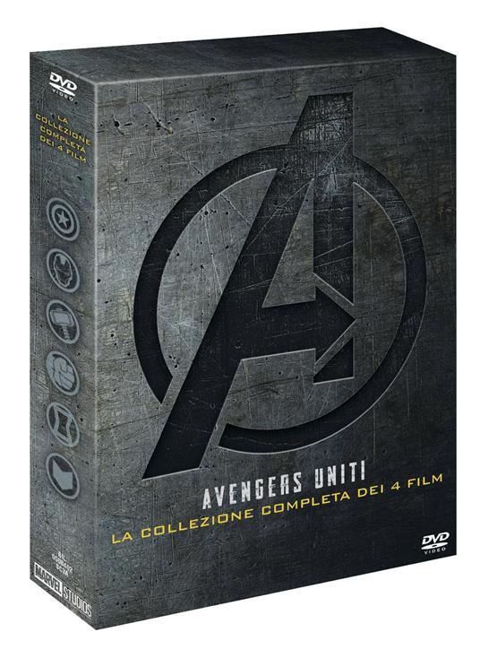 Cofanetto Quadrilogia Avengers (4 DVD) di Joe Russo,Anthony Russo,Joss Whedon