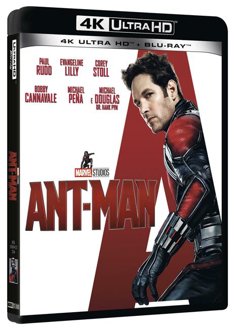 Ant-Man (Blu-ray + Blu-ray Ultra HD 4K) di Peyton Reed - Blu-ray + Blu-ray Ultra HD 4K