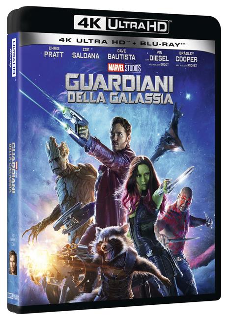 Guardiani della Galassia (Blu-ray + Blu-ray 4K Ultra HD) di James Gunn - Blu-ray + Blu-ray Ultra HD 4K