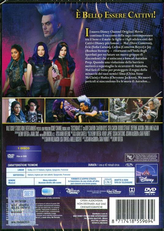Descendants 3 (DVD) di Kenny Ortega - DVD - 2