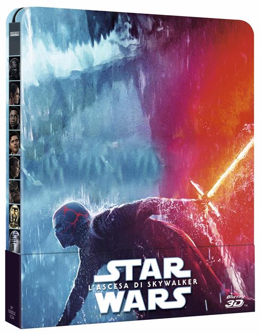 Star Wars. L'ascesa di Skywalker (Blu-ray 3D Steelbook) di J. J. Abrams - Blu-ray 3D