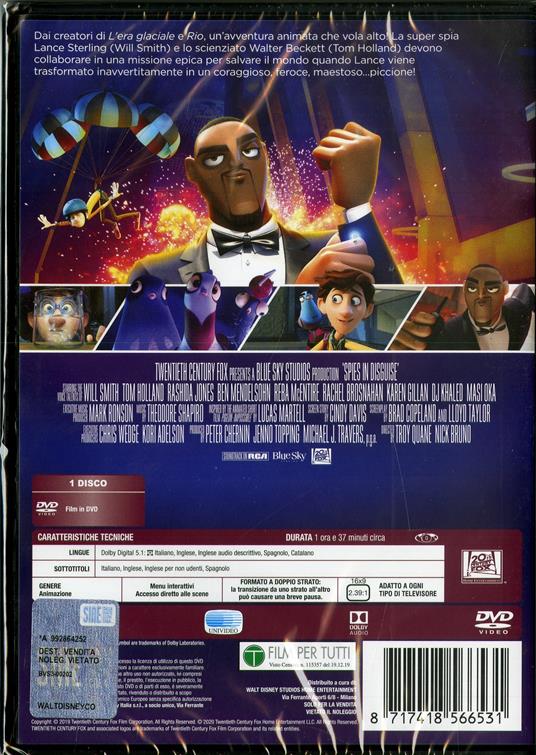 Spie sotto copertura (DVD) di Nick Bruno,Troy Quane - DVD - 2