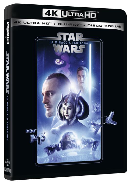 Star Wars. Episodio I. La minaccia fantasma (Blu-ray Ultra HD 4K) di George Lucas - Blu-ray Ultra HD 4K