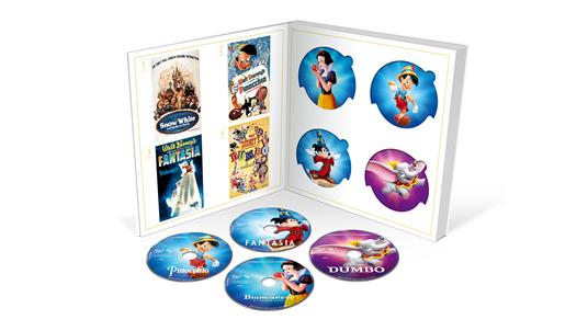 I Classici Disney. Collezione Completa (57 DVD) di Walt Disney,David Hand,Ron Clements,Burny Mattinson,David Michener - 3