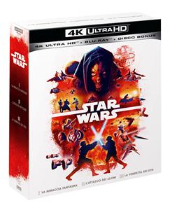 Film Star Wars Trilogia 1-3 (Blu-ray + Blu-ray Ultra HD 4K) J. J. Abrams