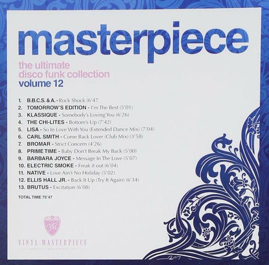 Masterpiece the vol.12 - CD Audio - 2