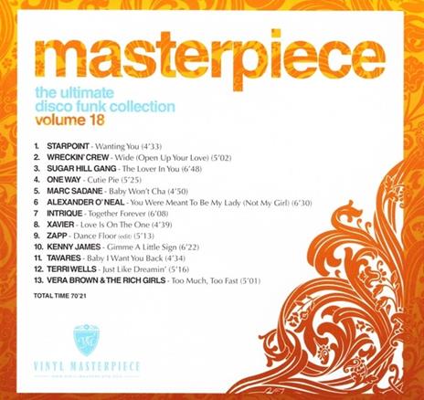 Masterpiece Classics18 - CD Audio - 2