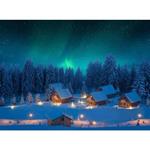 Sfondo Sfondo Poster Aurora Boreale Con Fibre Ottiche 76x56cm Myvillage Mycl04 Presepe