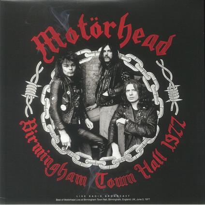 Birmingham Town Hall 1977 - Vinile LP di Motörhead