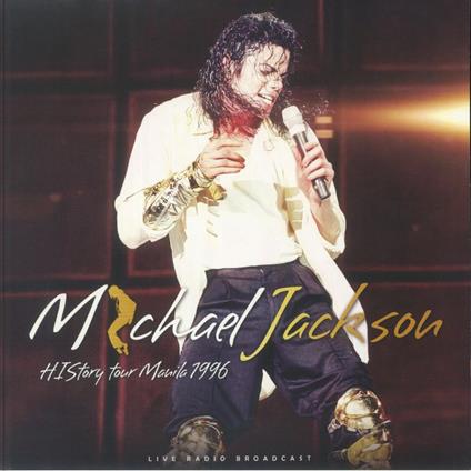 History Manila 1996 (Golden Vinyl) - Vinile LP di Michael Jackson