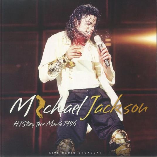 History Manila 1996 (Golden Vinyl) - Vinile LP di Michael Jackson