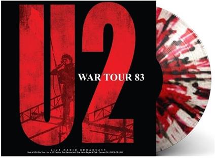 War Tour '83 (Splatter Vinyl) - Vinile LP di U2