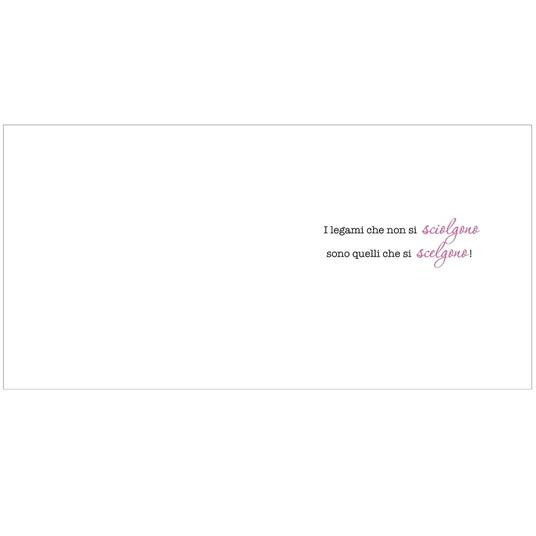 Biglietto sentimentale 3D A Splash of Colour. Lucchetto - 2