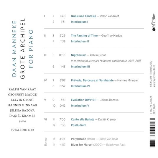 Grote Archipel - CD Audio di Daan Manneke - 2