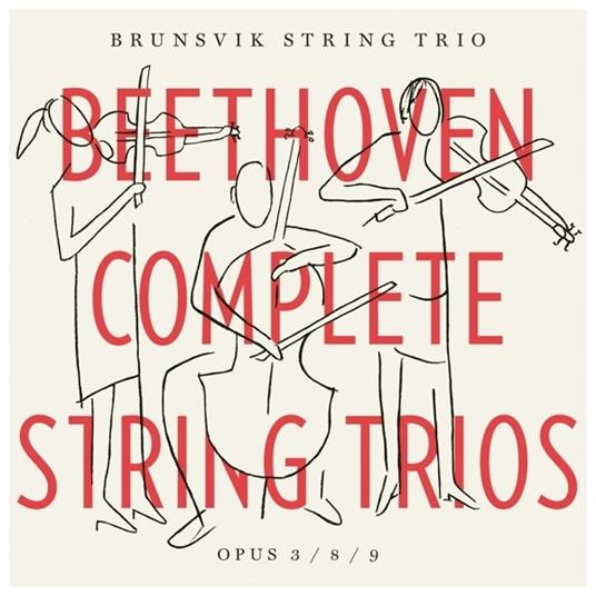String Trios - CD Audio di Ludwig van Beethoven,Brunsvik String Trio