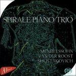 Trii con Pianoforte - CD Audio di Dmitri Shostakovich,Felix Mendelssohn-Bartholdy,Jan Van Der Roost