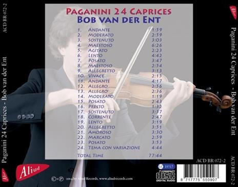 24 Capricci - CD Audio di Niccolò Paganini - 2