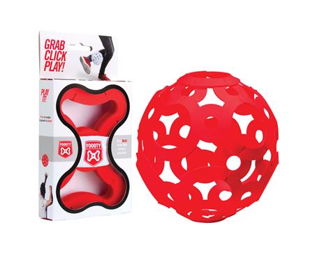 Foooty Palla Tascabile Rossa