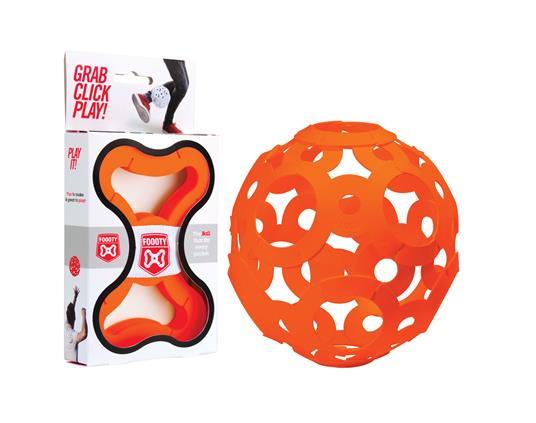 Foooty Palla Tascabile Arancio