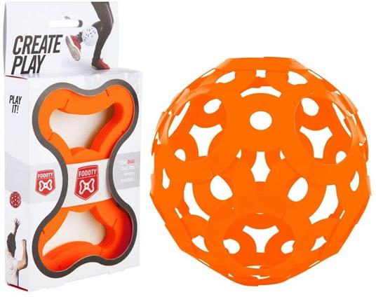Foooty Palla Tascabile Arancio - 3