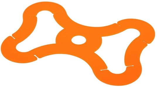 Foooty Palla Tascabile Arancio - 6