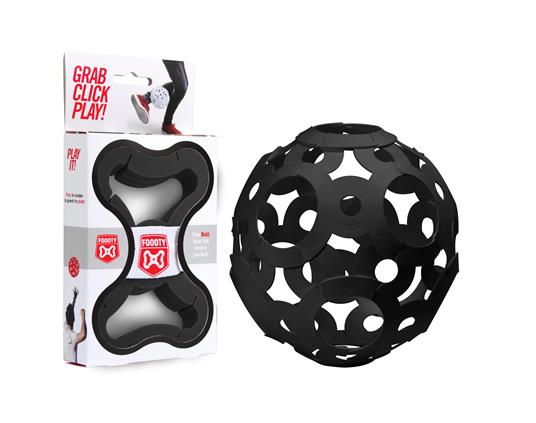 Foooty Palla Tascabile Nera