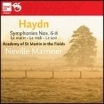 Sinfonie n.6, n.7, n.8 - CD Audio di Franz Joseph Haydn,Neville Marriner,Academy of St. Martin in the Fields