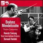 Concerti per violino - CD Audio di Johannes Brahms,Felix Mendelssohn-Bartholdy,Bernard Haitink,Royal Concertgebouw Orchestra,Henryk Szeryng