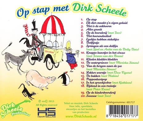 Op Stap Met Dirk Scheele - CD Audio di Dirk Scheele - 2