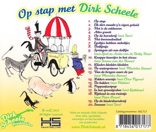 Op Stap Met Dirk Scheele - CD Audio di Dirk Scheele - 2