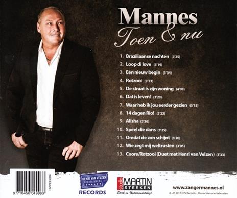 Toen & Nu - CD Audio di Mannes - 2