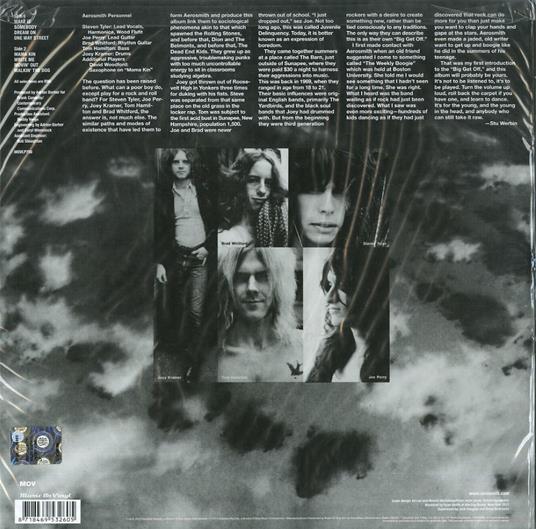 Aerosmith (180 gr. Limited Edition) - Vinile LP di Aerosmith - 2