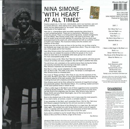 Sings the Blues - Vinile LP di Nina Simone - 2