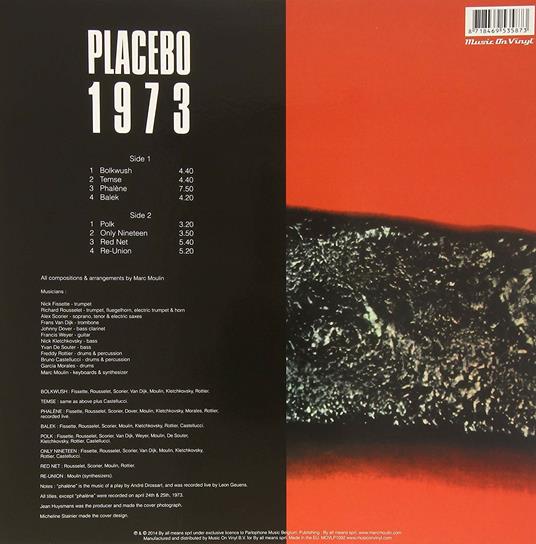1973 (180 gr. Limited Edition) - Vinile LP di Placebo - 2