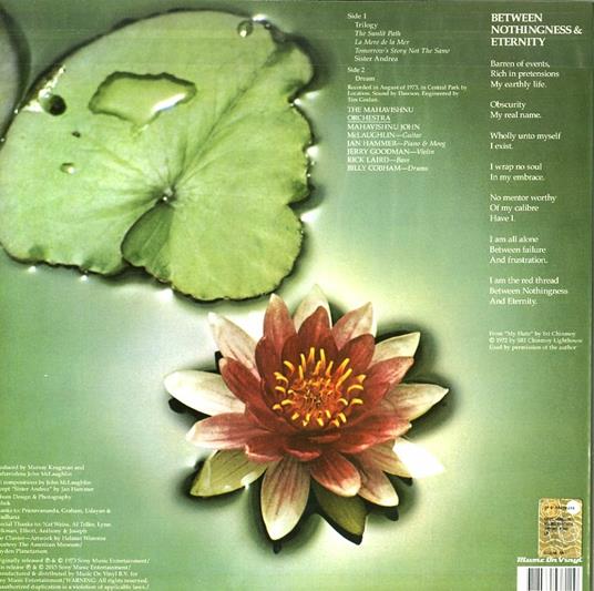 Between Nothingness & Eternity (180 gr.) - Vinile LP di Mahavishnu Orchestra - 2