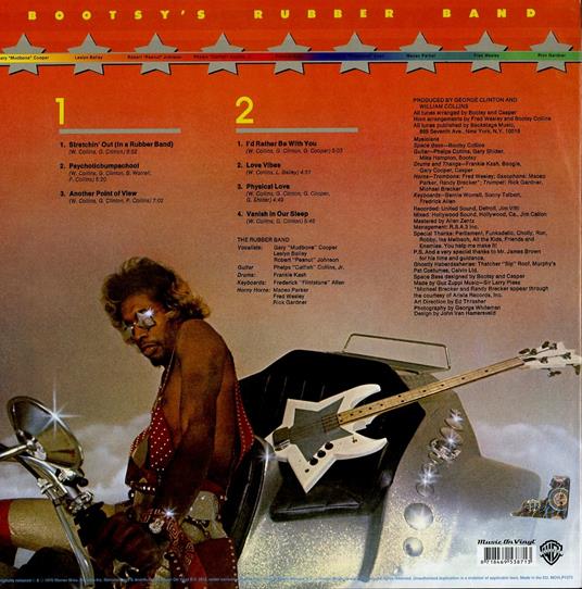 Strechin' Out (180 gr.) - Vinile LP di Bootsy's Rubber Band - 2