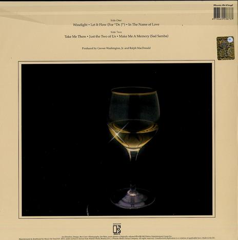 Winelight (180 gr.) - Vinile LP di Grover Washington Jr. - 2