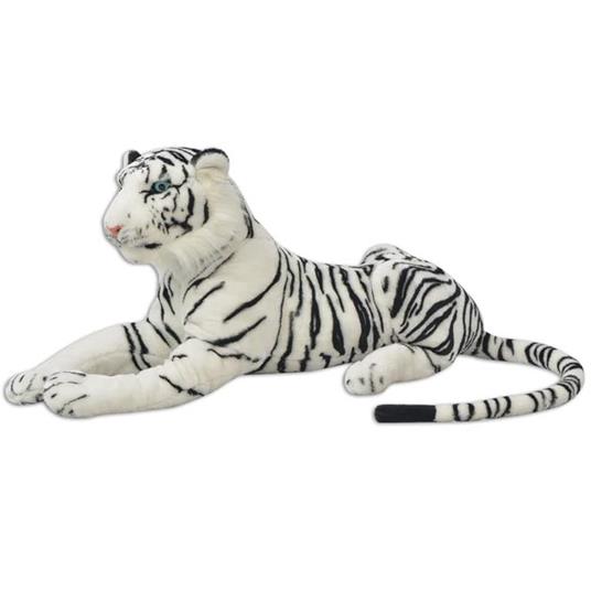 vidaXL Peluche Tigre Bianca XXL - 2