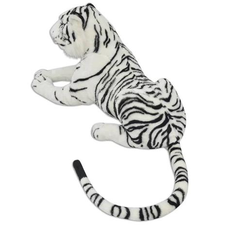 vidaXL Peluche Tigre Bianca XXL - 3