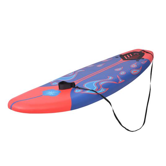 vidaXL Tavola da Surf Blu e Rossa 170 cm - 3