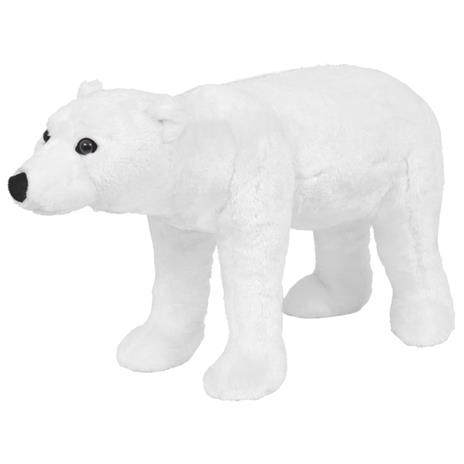 vidaXL Orso Polare in Peluche in Piedi Bianco XXL