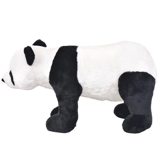 vidaXL Panda in Peluche in Piedi Nero e Bianco XXL - 3