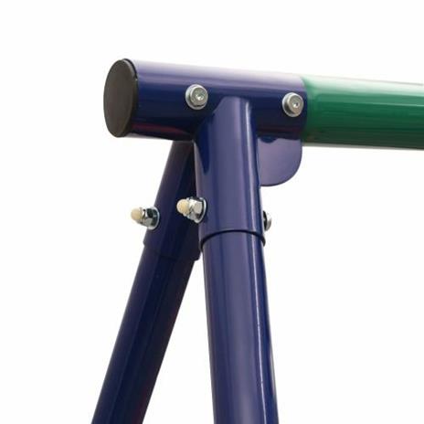 vidaXL Set Altalene con 5 Sedili Arancione - 6