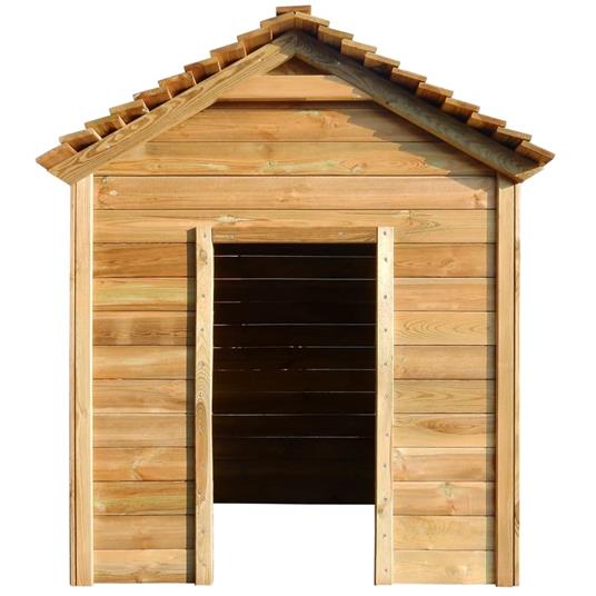 vidaXL Casetta da Giardino per Bambini 123x120x146 cm in Legno di Pino - 3