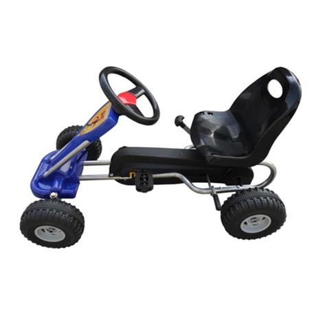 vidaXL Go Kart a Pedali Blu - 2